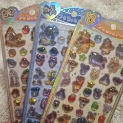 うるちゅるPOP SEAL ディズニー3枚セット