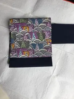 知念貞男　本場琉球紅型　知念紅型研究所　九寸名古屋帯　1F畳紙 知念貞男 本場琉球紅型 知念紅型研究所 九寸名古屋帯 1F畳紙 【公式通販】