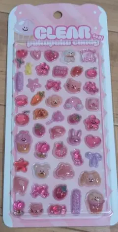 吉田産業株式会社　クリアぷくぷくキャンディシール