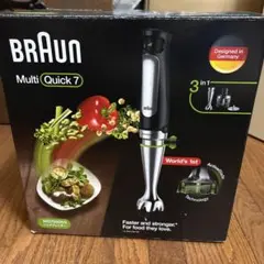 BRAUN MultiQuick 7 MQ7030XG ハンドブレンダーのサムネイル