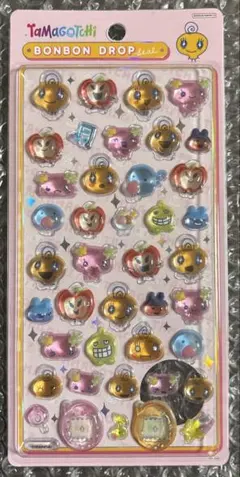 たまごっち　ボンボンドロップシール　めめっち