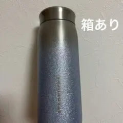 スタバ　ステンレスボトルグリッター　アイスブルーグラデーション　355ml
