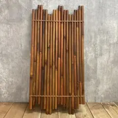 B-2 【希少】天然竹 花台 敷板 飾り台 アンティーク レトロ 古道具 骨董