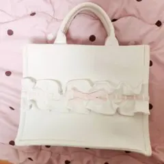 ♡ JILTU petit frill tote bag ♡