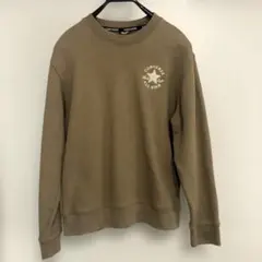 CONVERSE ベージュ スウェット　L L