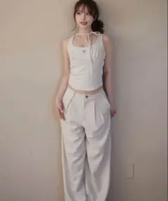 ANDMARY Bruna pants set up - メルカリ