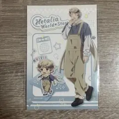 ヘタリア World☆Stars ノベルティポストカード