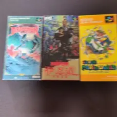 スーパーファミコン ゲーム3本セット