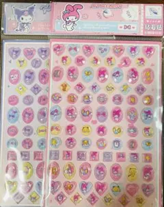 【希少】ダイヤモンドカットシール サンリオ 2種類セット