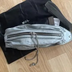 L*E様 M.U.L エムユーエル キャンディボディバックシルバー - メルカリ