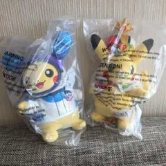 WCS2026 ピカチュウ ぬいぐるみ 2点セット　②