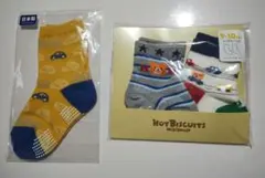 【ミキハウス、アカチャンホンポ】 ベビー靴下 4足セット
