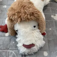 【中古】ジブリパーク　ヒン　特大ぬいぐるみ