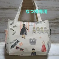 チューリップバック　パリレディ❣️　ドット柄❣️　ハンドメイド❣️