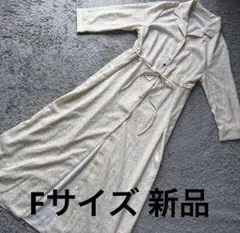 イーハイフンワールドギャラリー 小花柄開襟ワンピースアイボリーF 新品のサムネイル