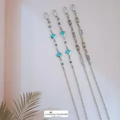 ⬗お得セット⬗#5457　メガネチェーン・メガネストラップ　2本セット