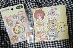 BT21 ステッカー 2種セットのサムネイル
