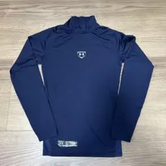 Under Armour アンダーシャツ 長袖 ネイビー SM