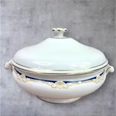 WEDGWOOD ウェッジウッド MEDICI メディチカバードベジタブル 黒壺