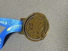福岡マラソン 2025完走メダル