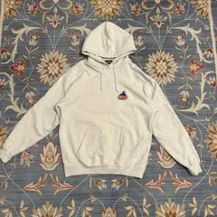 XLARGE グレー パーカー ビッグロゴ