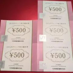 JR九州グループ株主優待券 九州旅客鉄道株式会社