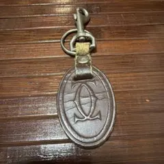 古いカルティエ Cartier レザーキーホルダー