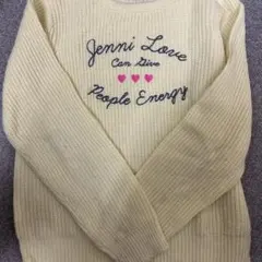 Jenni Love クリーム色ニットセーター