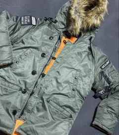 st.Luke ミリタリージャケット オリーブグリーン