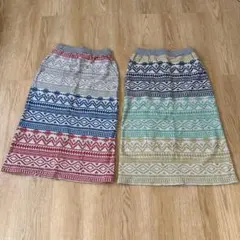 専用 オーシャンパシフィック ロングスカート 2枚セット