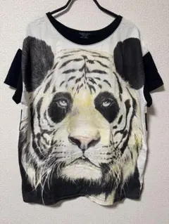 RNA トラ柄 プリント Tシャツ 半袖のサムネイル