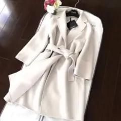 新品タグ付【'S MAXMARA】42クチートアマーノ　エクリュ