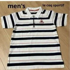 １１７　　le coq sportif ボーダーポロシャツのサムネイル