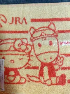ハローキティ JRA ターフィー コラボ ミニタオル
