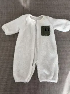 ホワイト フリース アウター 50〜70サイズ