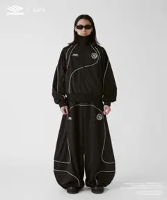 UMBRO×Lui's パイピングトラックジャケット セットアップ Sサイズのサムネイル
