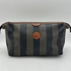 極美品／ほぼ未使用 FENDI ペカン柄 PVCポーチ 保存袋付き - メルカリ