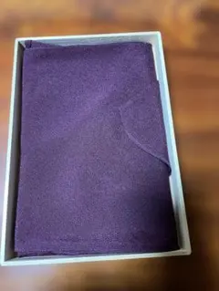 風呂敷 紫色 絹100% 新品 未使用