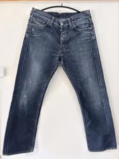 EVISU デニム 赤カモメ 黒 LOT2000 W34×L35 セルビッチ - メルカリ