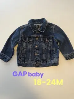 GAP デニムジャケット　18-24M Gジャン