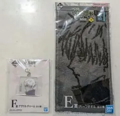 呪術廻戦　一番くじ　２点セット　渋谷事変　参　五条悟　E Ｆ