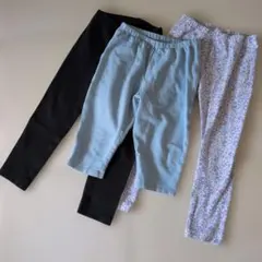 UNIQLO キッズレギンス 3点セット 120