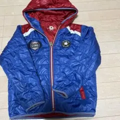 コンバース　ジャンパー　青　赤　130