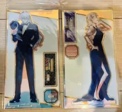 連載30周年記念　名探偵コナン展　オーロラアクリルスタンド　ジン　ベルモット