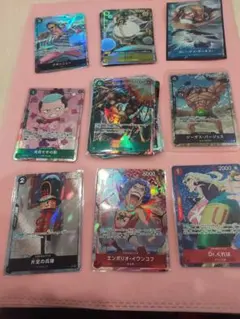 ポ*ケ様 ワンピース トレーディングカード セットSR、パラレル