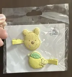 新品　Disney Store くまのプーさん ヘアクリップセット