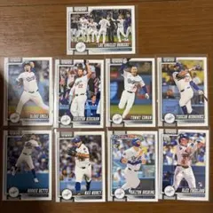 2026 topps series1 ロサンゼルス・ドジャース 選手9枚セット