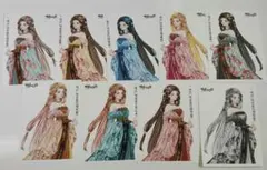 人物ステッカー　黒いたぬき様.b