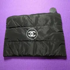 CHANEL ブラック キルティング ポーチ