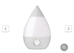 ★山善　超音波式加湿器 MZ-F303（GY）3L ツインノズル　グレーのサムネイル
